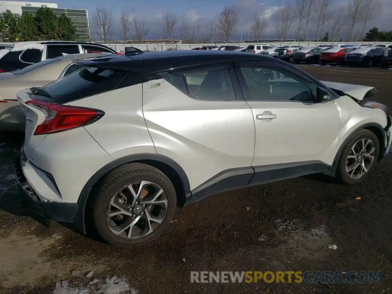 3 Photograph of a damaged car JTNKHMBX9K1043795 TOYOTA C-HR 2019