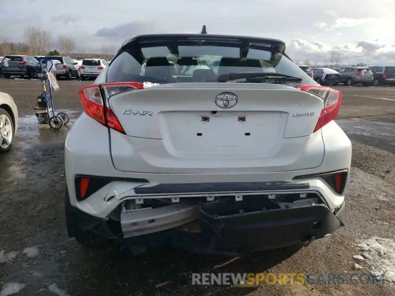 6 Photograph of a damaged car JTNKHMBX9K1043795 TOYOTA C-HR 2019