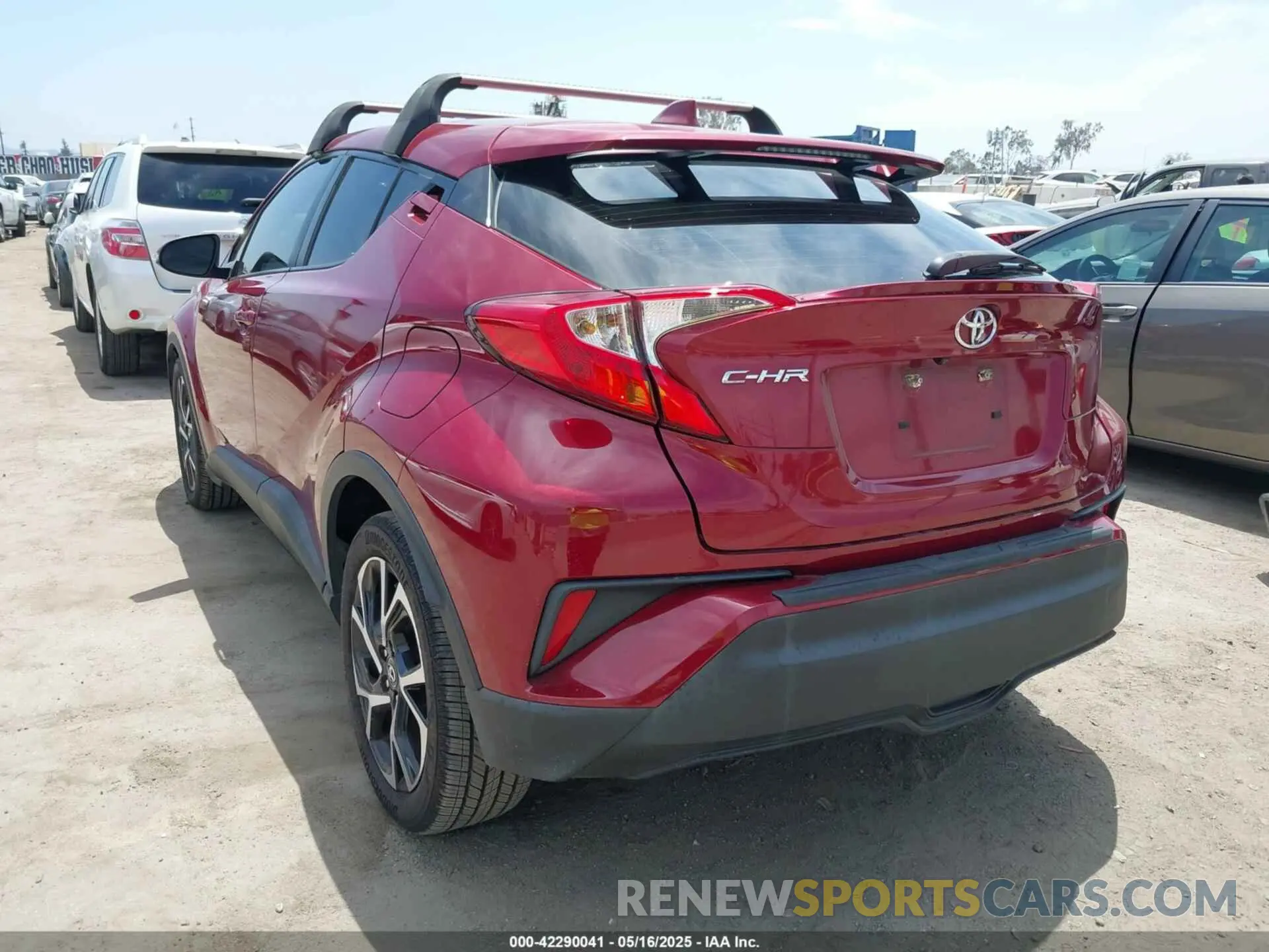 3 Photograph of a damaged car JTNKHMBX9K1046003 TOYOTA C-HR 2019