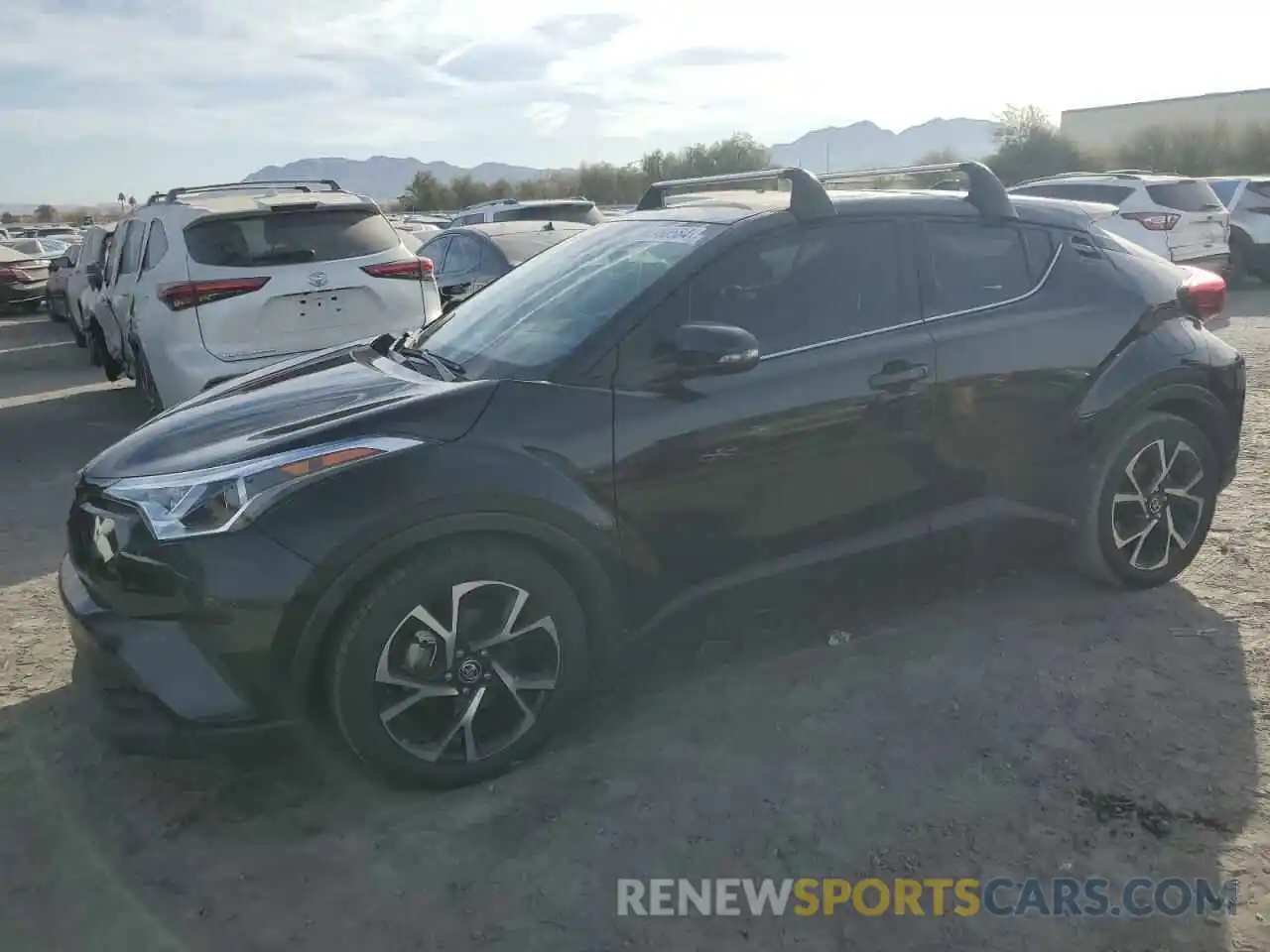 1 Photograph of a damaged car JTNKHMBX9K1047491 TOYOTA C-HR 2019