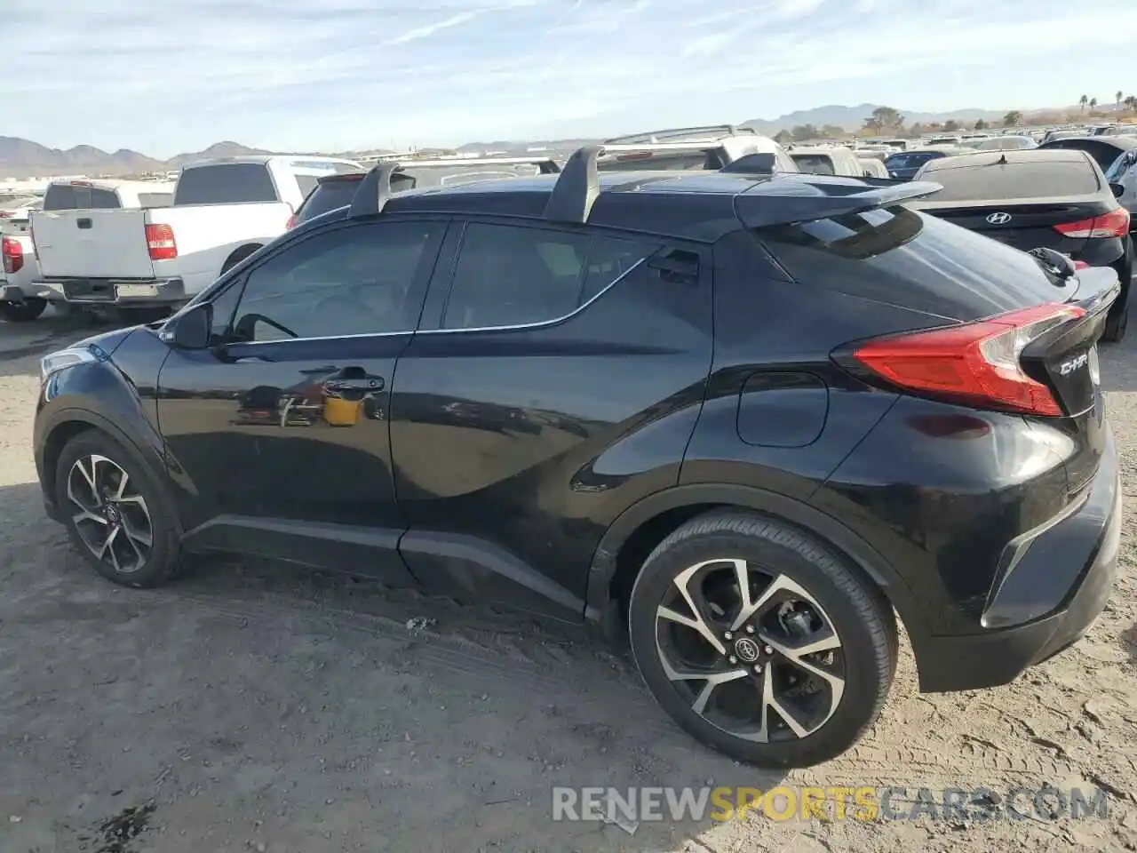 2 Photograph of a damaged car JTNKHMBX9K1047491 TOYOTA C-HR 2019