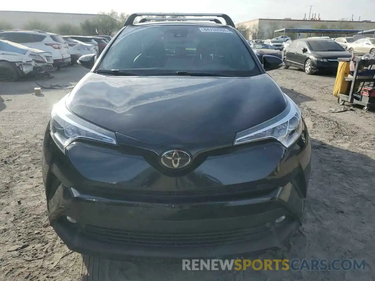 5 Photograph of a damaged car JTNKHMBX9K1047491 TOYOTA C-HR 2019