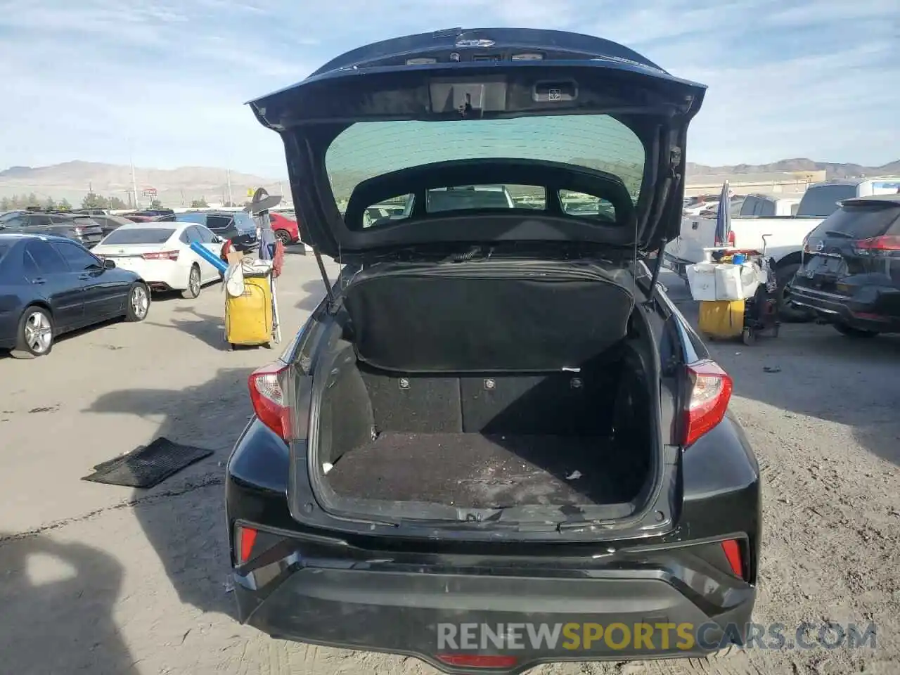 6 Photograph of a damaged car JTNKHMBX9K1047491 TOYOTA C-HR 2019