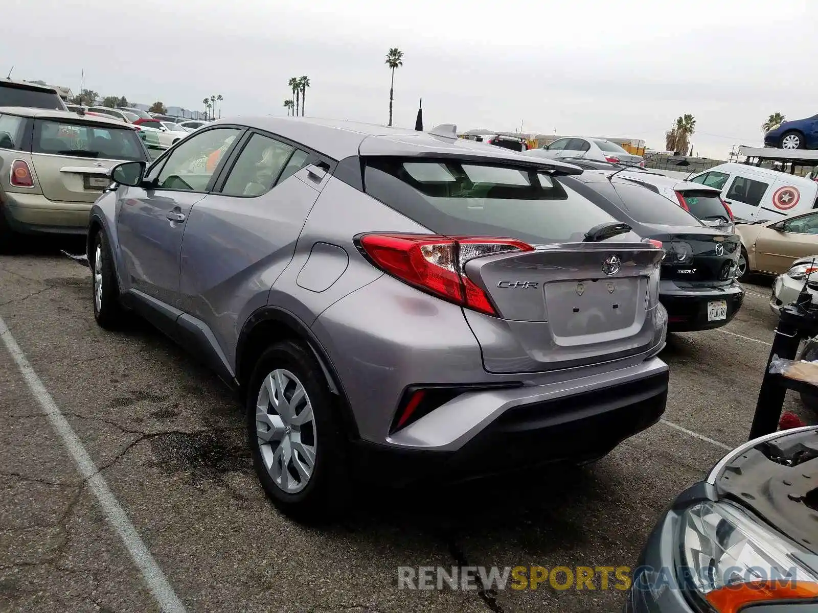 3 Photograph of a damaged car JTNKHMBX9K1048060 TOYOTA C-HR 2019