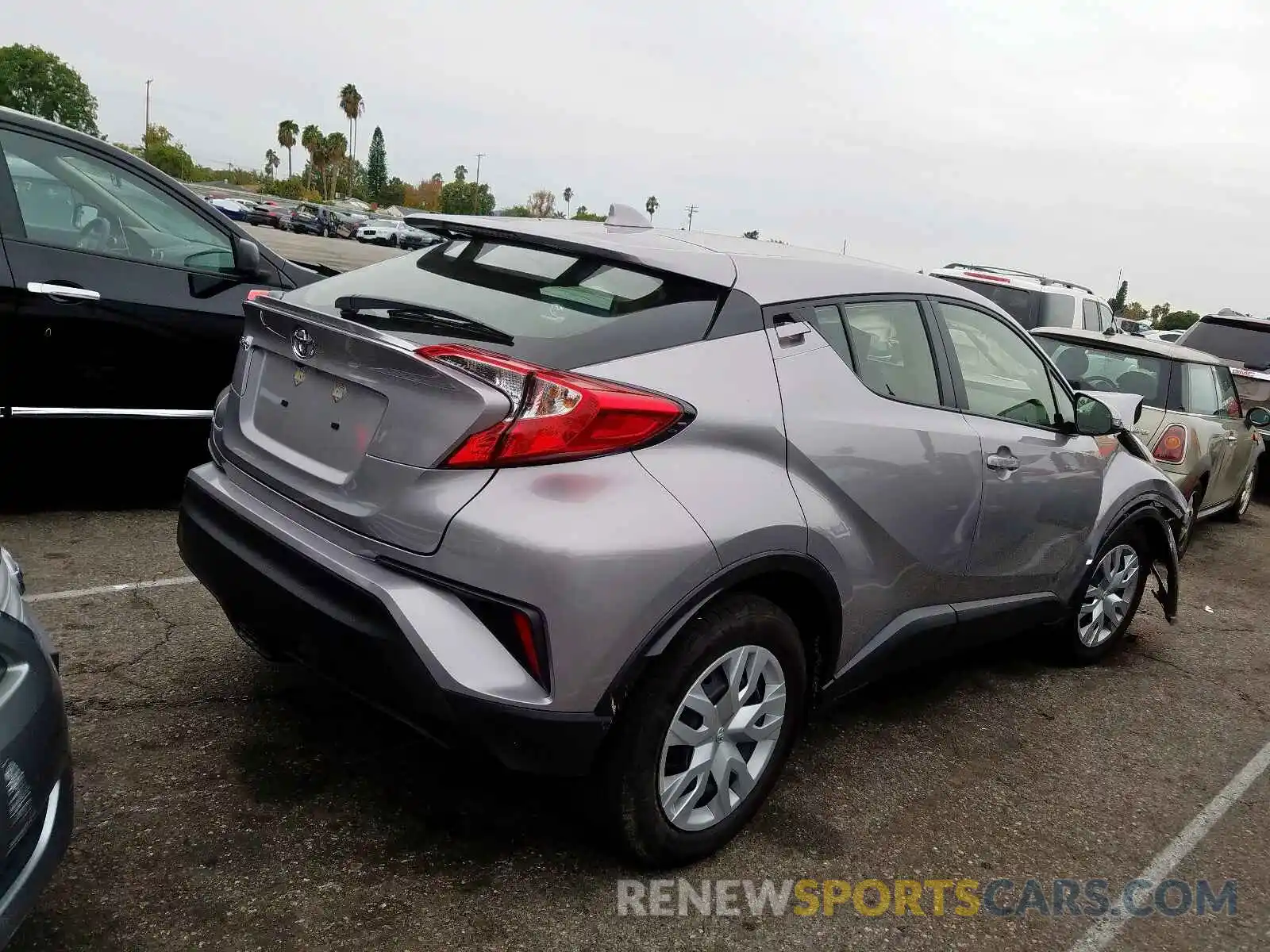 4 Photograph of a damaged car JTNKHMBX9K1048060 TOYOTA C-HR 2019