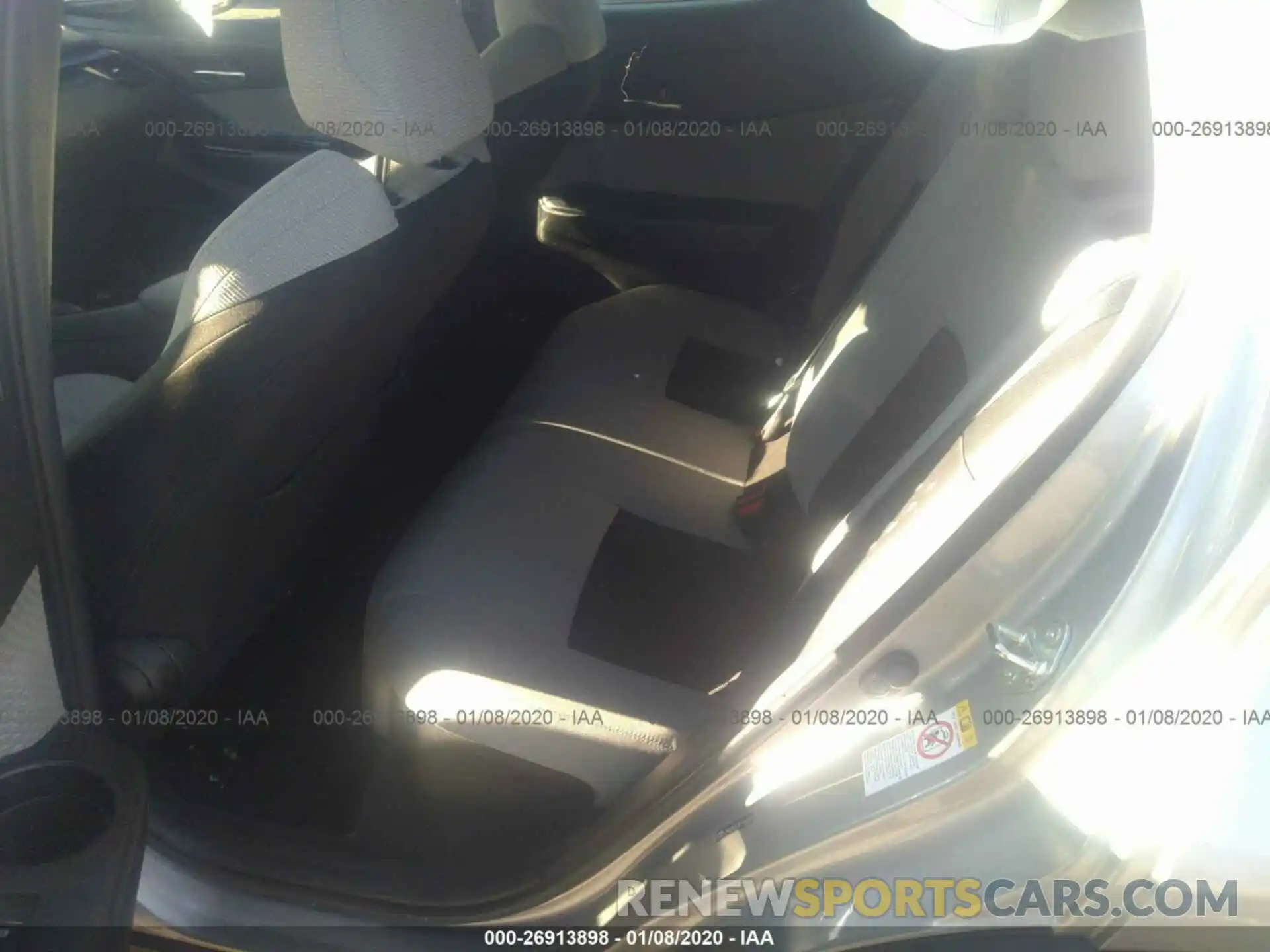 8 Photograph of a damaged car JTNKHMBX9K1048592 TOYOTA C-HR 2019