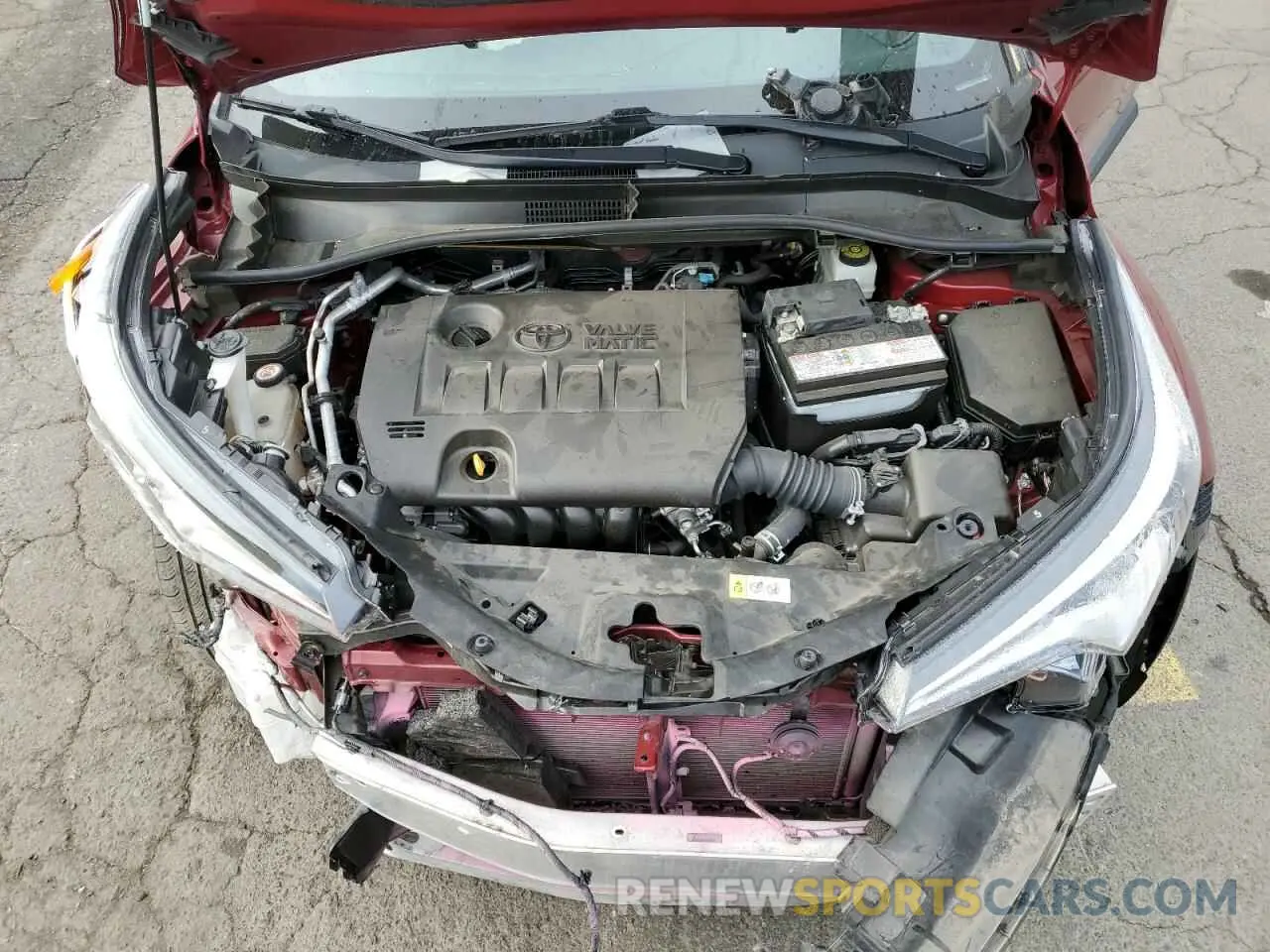 11 Photograph of a damaged car JTNKHMBX9K1050360 TOYOTA C-HR 2019