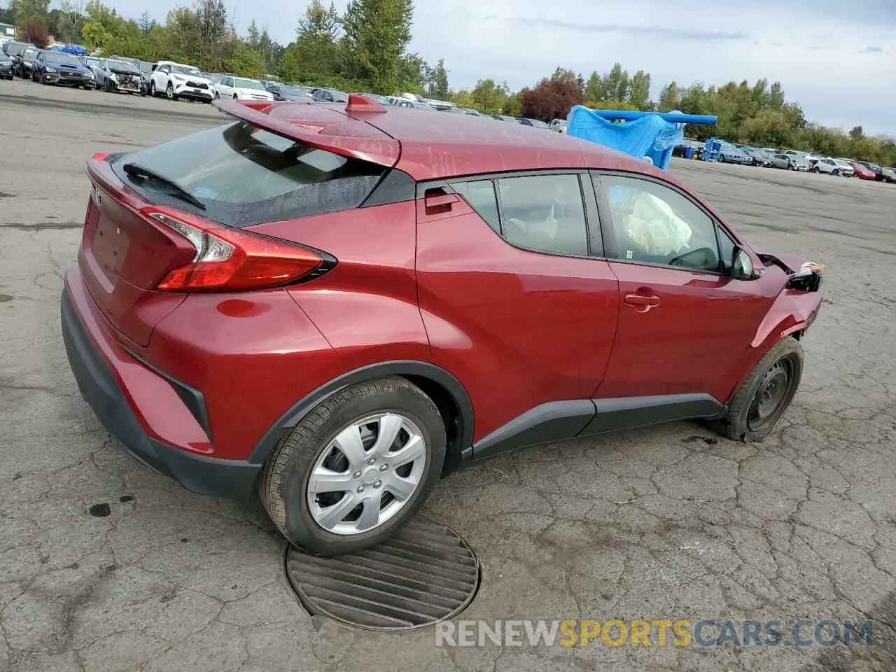 3 Photograph of a damaged car JTNKHMBX9K1050360 TOYOTA C-HR 2019