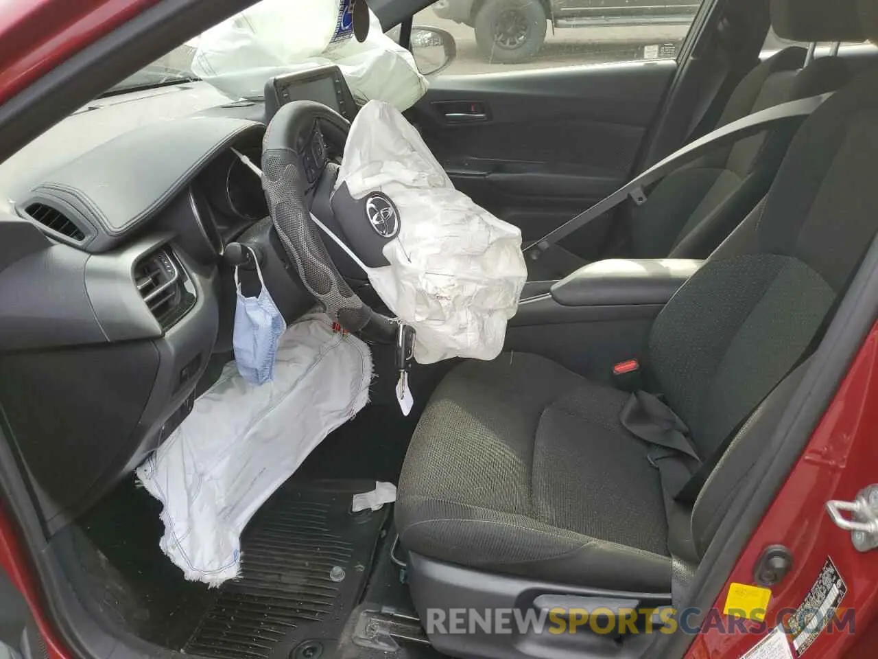 7 Photograph of a damaged car JTNKHMBX9K1050360 TOYOTA C-HR 2019