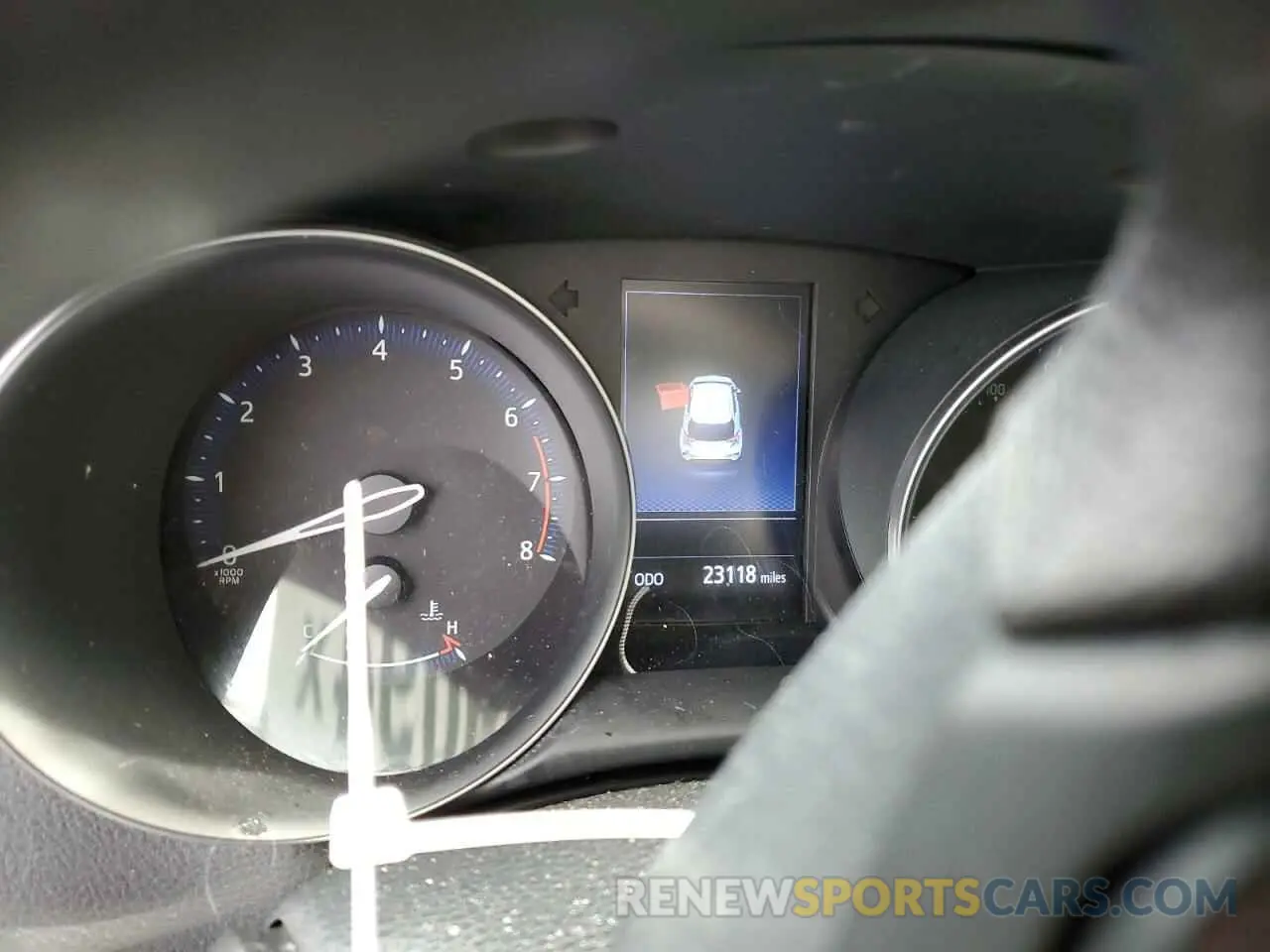 9 Photograph of a damaged car JTNKHMBX9K1050360 TOYOTA C-HR 2019