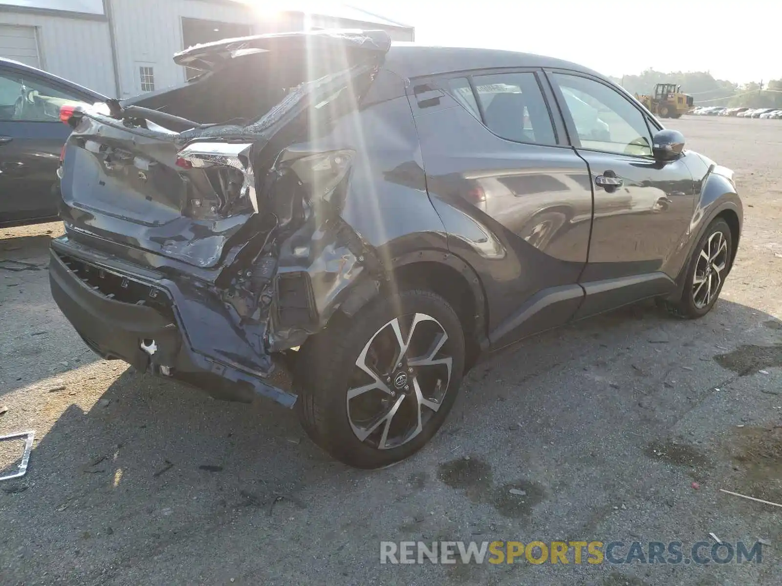 4 Photograph of a damaged car JTNKHMBX9K1050407 TOYOTA C-HR 2019