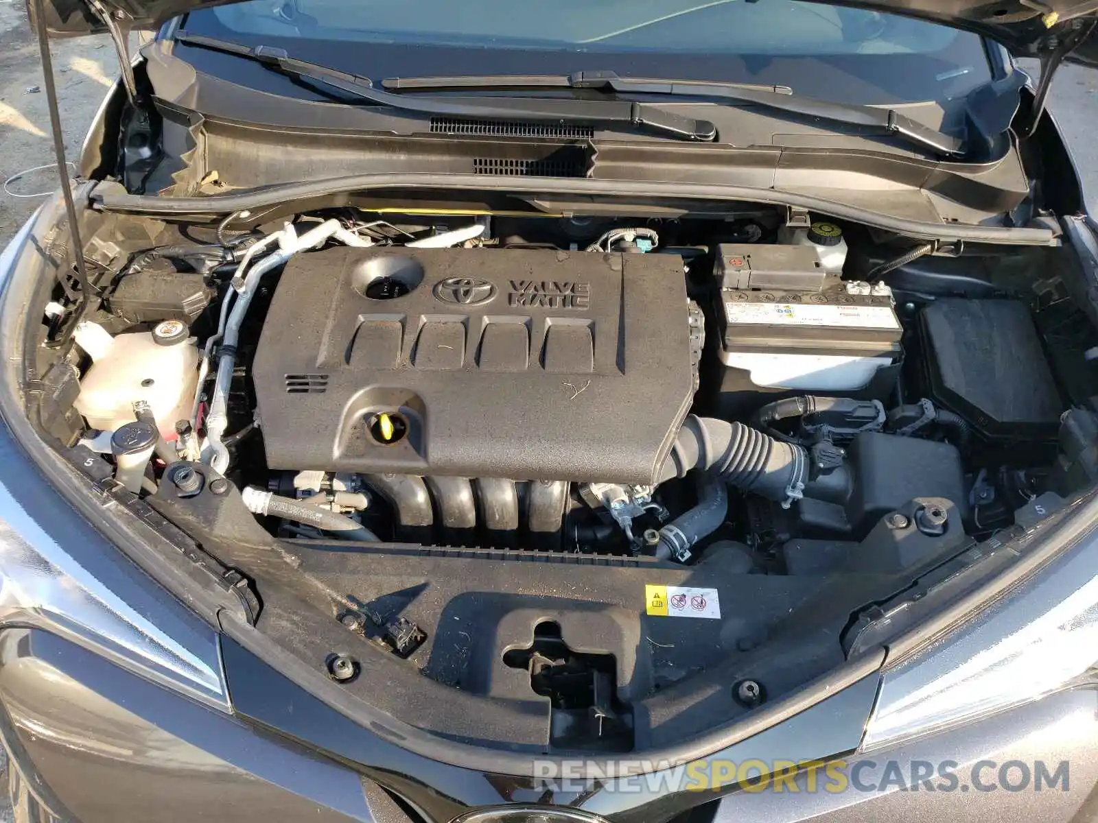 7 Photograph of a damaged car JTNKHMBX9K1050407 TOYOTA C-HR 2019