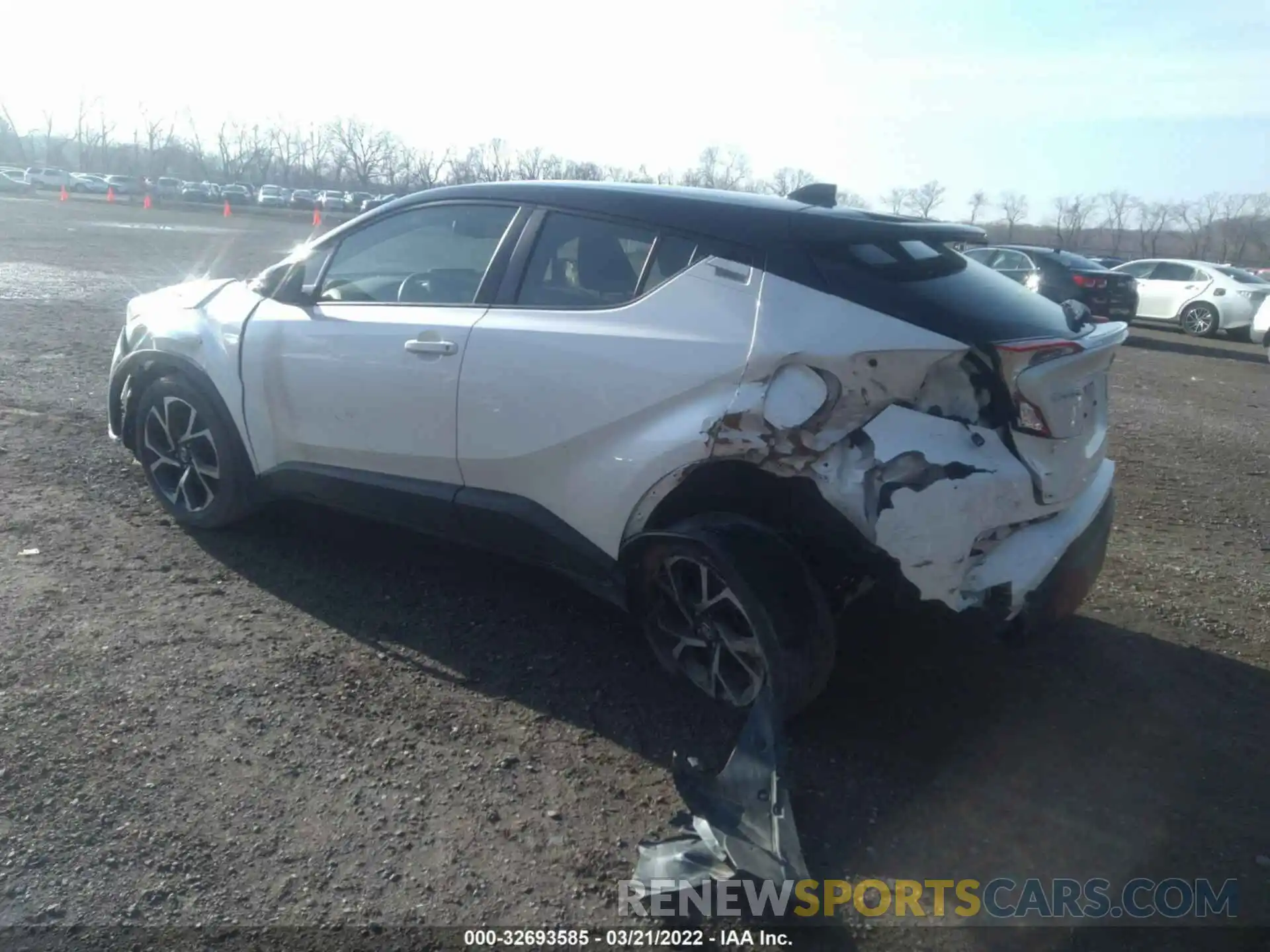 3 Photograph of a damaged car JTNKHMBX9K1051329 TOYOTA C-HR 2019