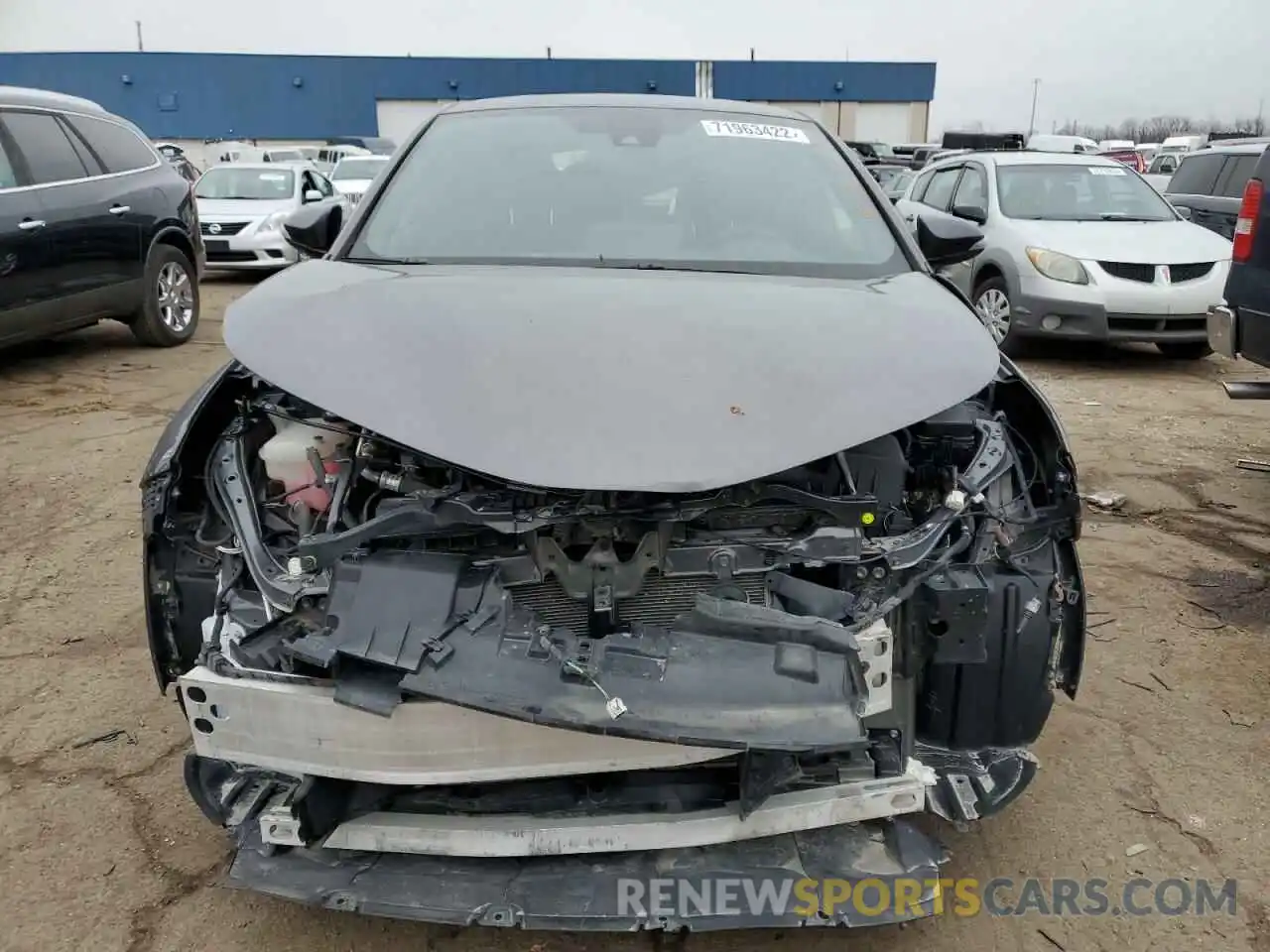 5 Photograph of a damaged car JTNKHMBX9K1054246 TOYOTA C-HR 2019