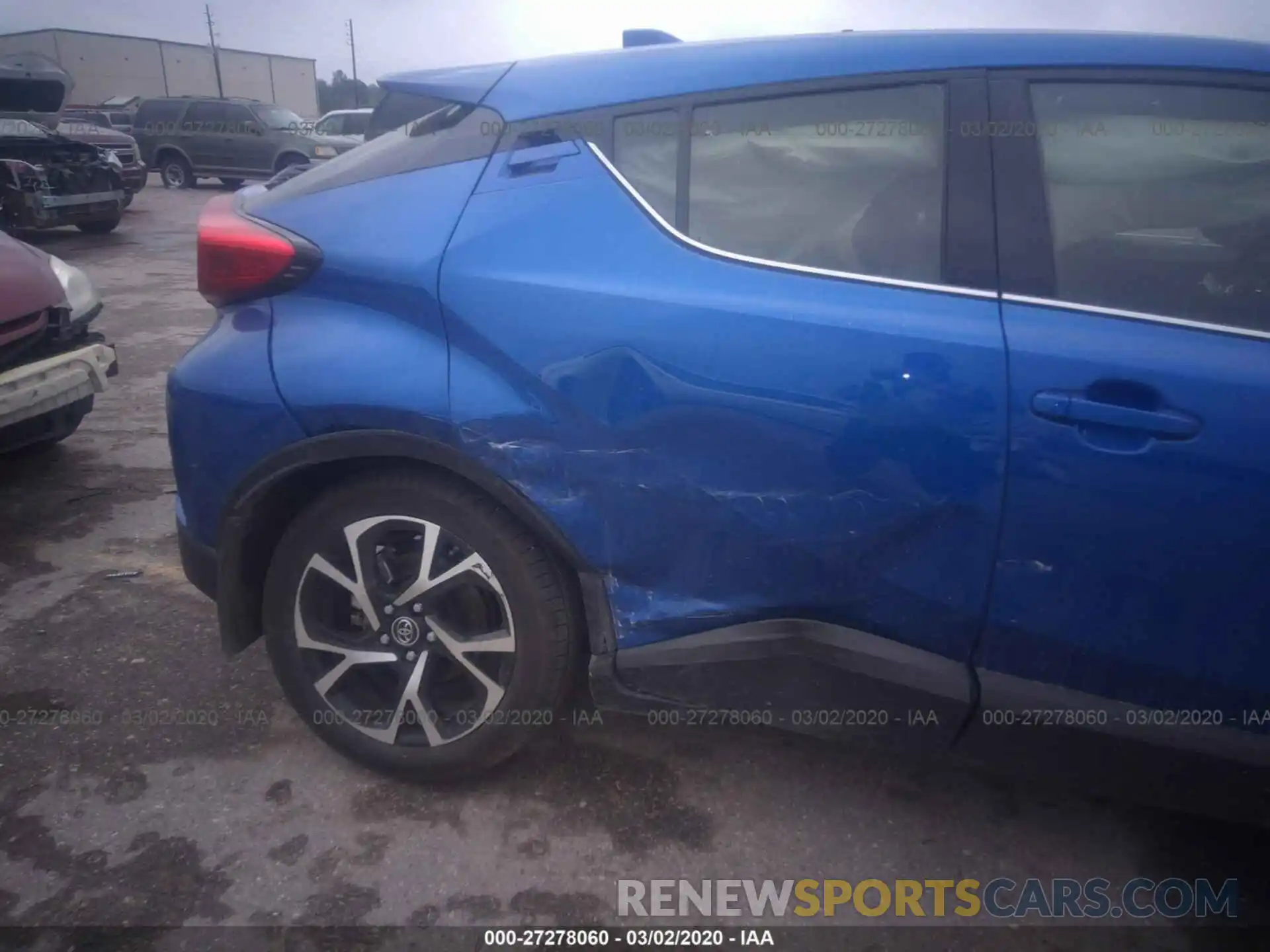 6 Photograph of a damaged car JTNKHMBX9K1054490 TOYOTA C-HR 2019