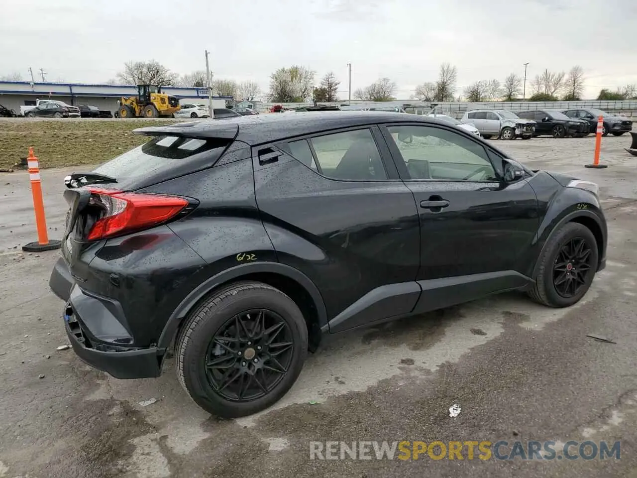 3 Photograph of a damaged car JTNKHMBX9K1054828 TOYOTA C-HR 2019