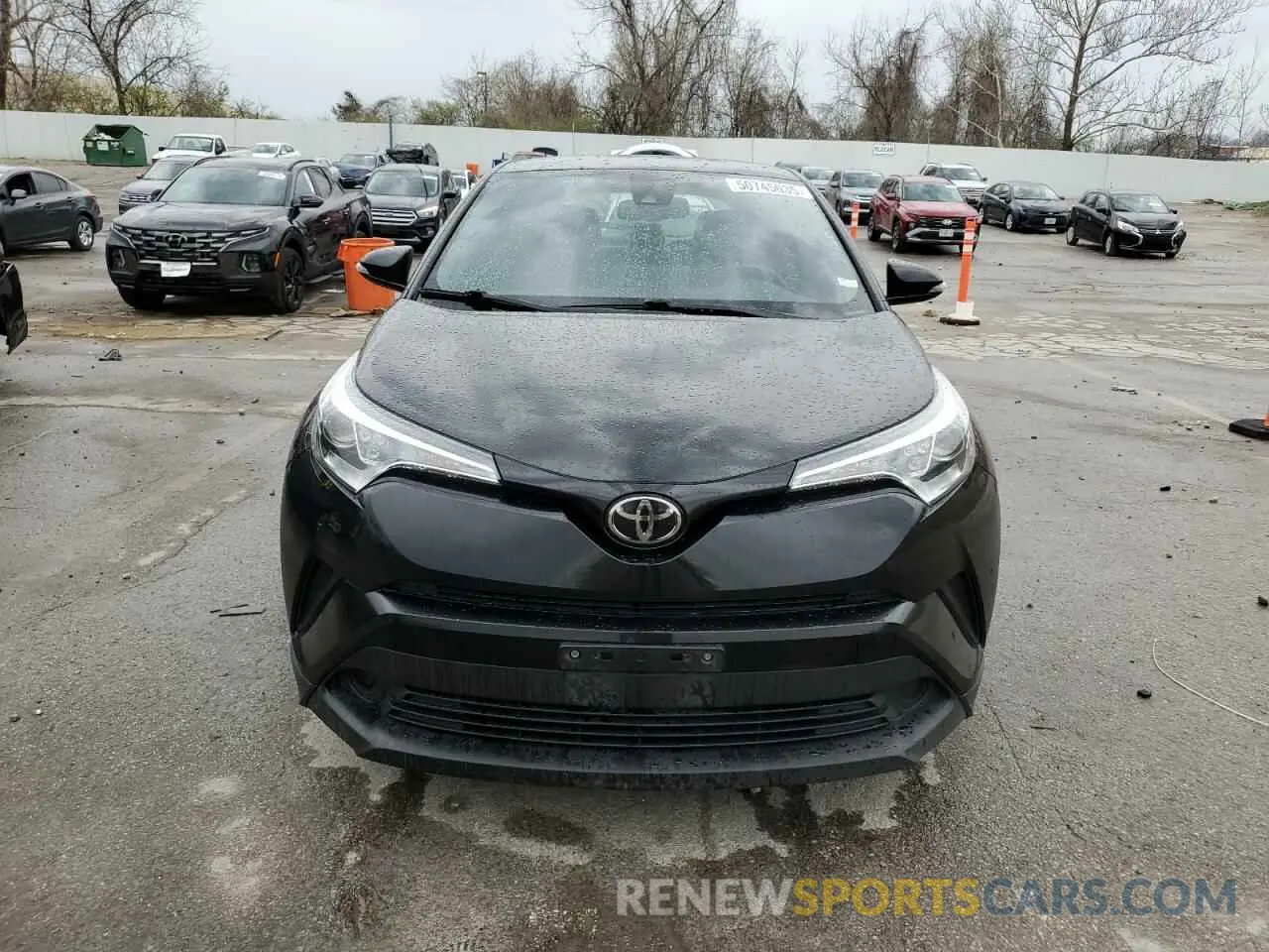 5 Photograph of a damaged car JTNKHMBX9K1054828 TOYOTA C-HR 2019