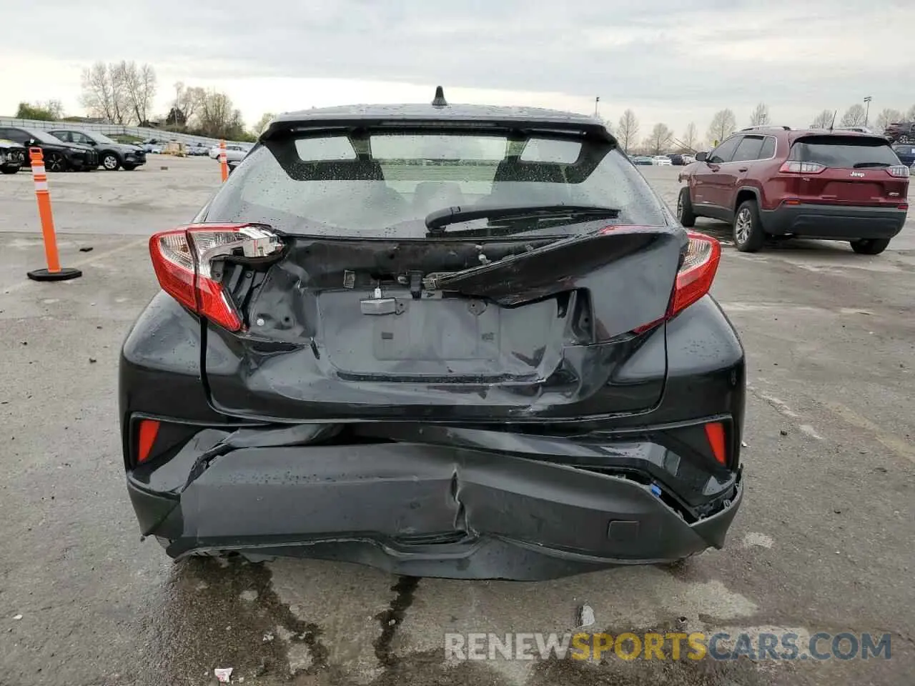 6 Photograph of a damaged car JTNKHMBX9K1054828 TOYOTA C-HR 2019