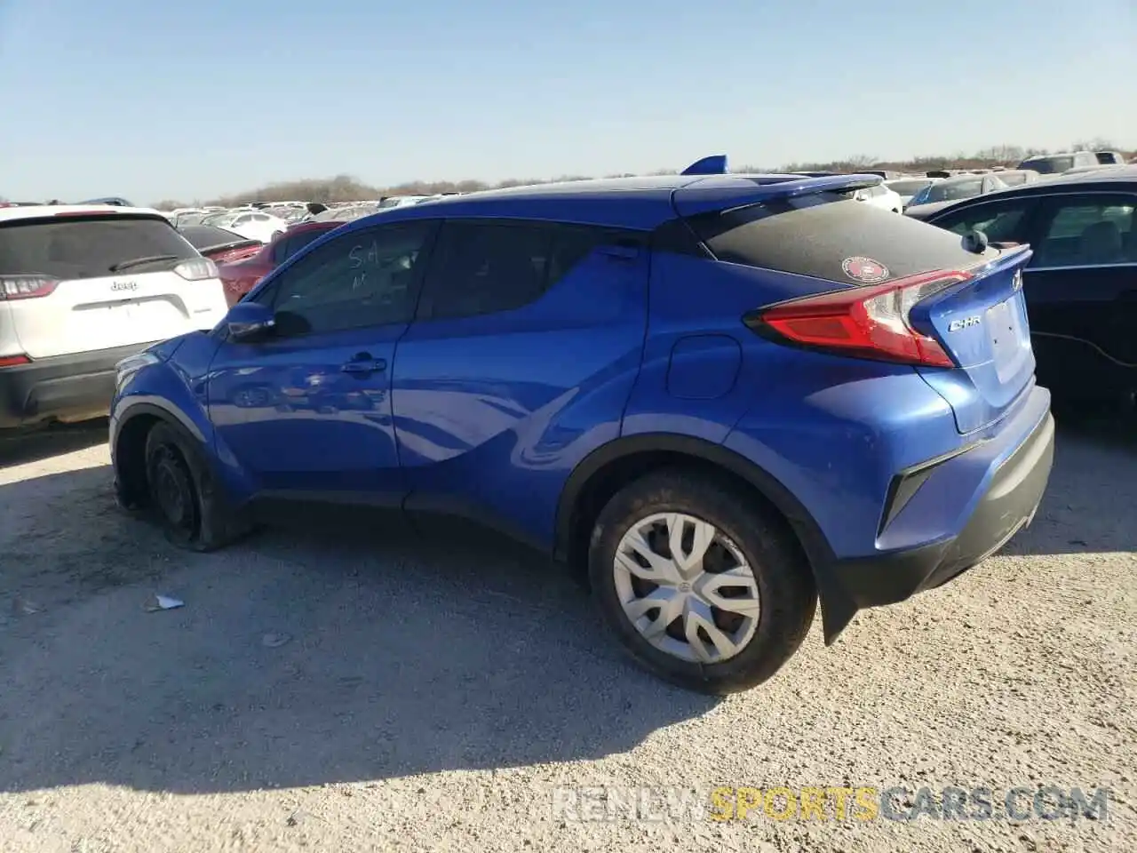 2 Photograph of a damaged car JTNKHMBX9K1057096 TOYOTA C-HR 2019