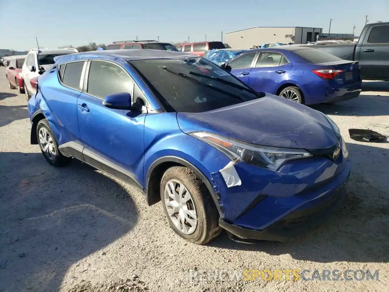 4 Photograph of a damaged car JTNKHMBX9K1057096 TOYOTA C-HR 2019