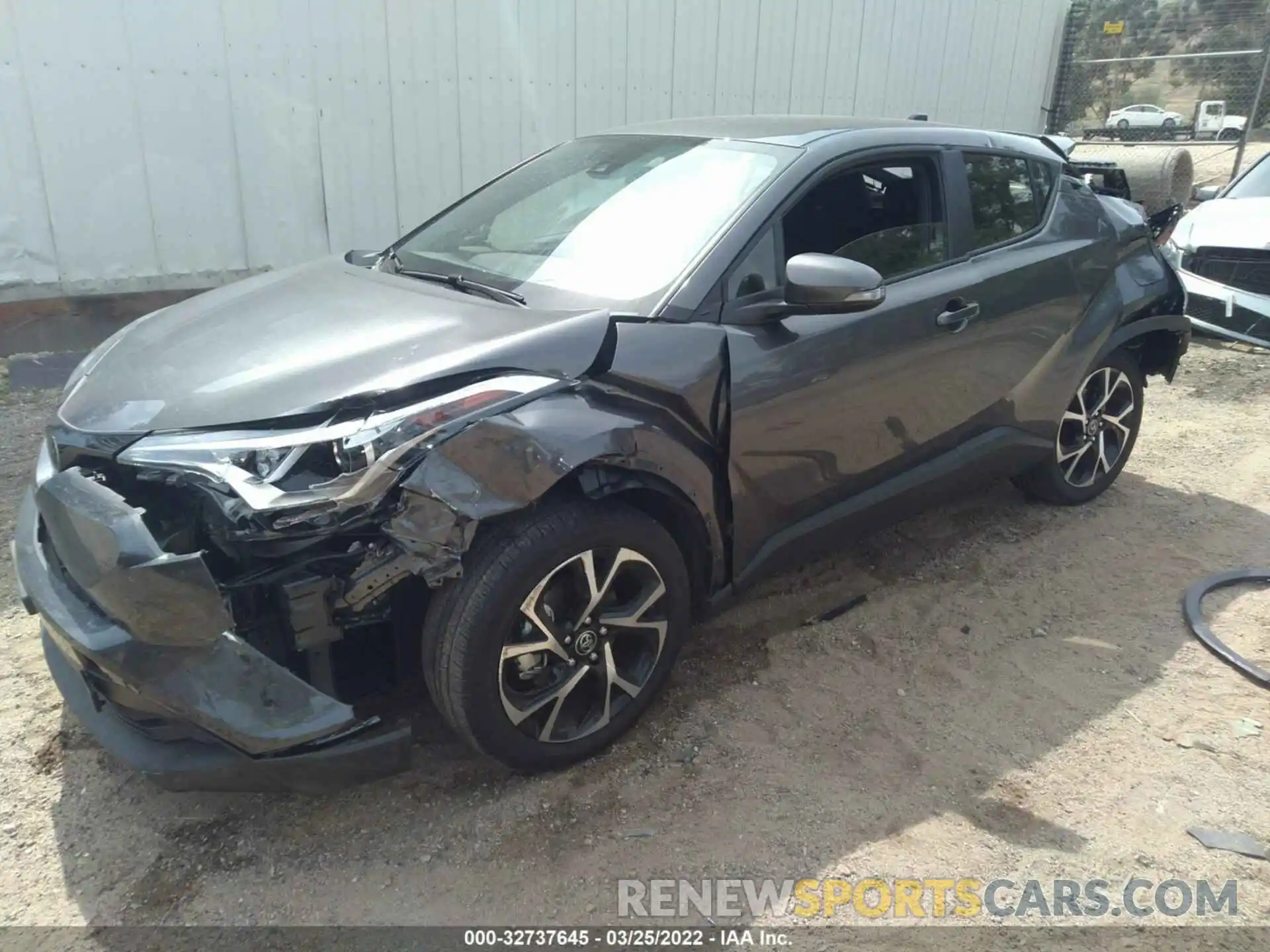 2 Photograph of a damaged car JTNKHMBX9K1058605 TOYOTA C-HR 2019