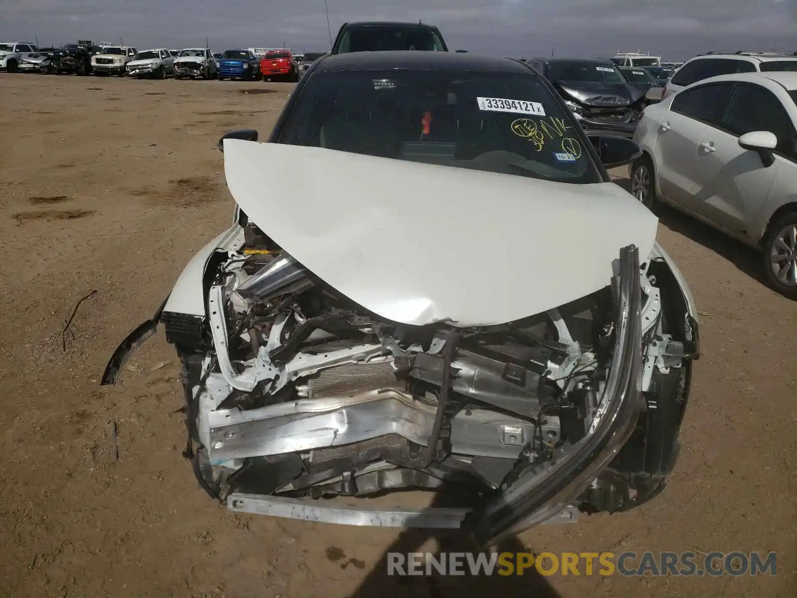 9 Photograph of a damaged car JTNKHMBX9K1058796 TOYOTA C-HR 2019