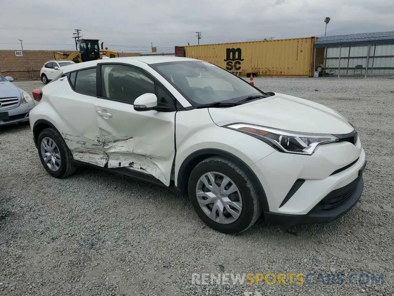 4 Photograph of a damaged car JTNKHMBX9K1059561 TOYOTA C-HR 2019