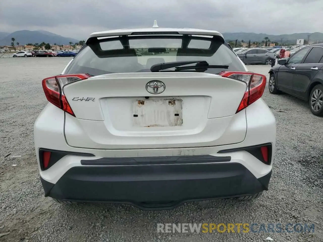 6 Photograph of a damaged car JTNKHMBX9K1059561 TOYOTA C-HR 2019
