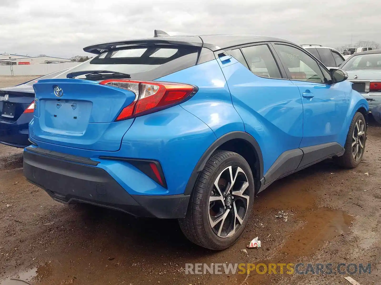 4 Photograph of a damaged car JTNKHMBX9K1060581 TOYOTA C-HR 2019