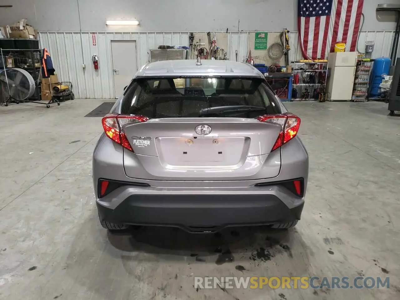 6 Photograph of a damaged car JTNKHMBX9K1061004 TOYOTA C-HR 2019