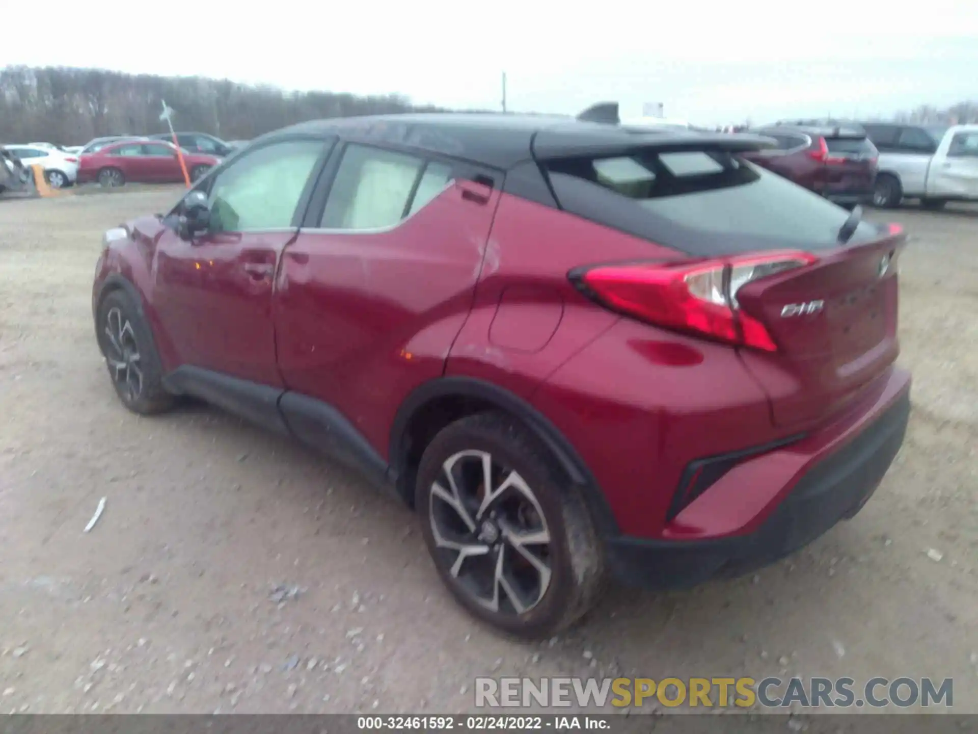 3 Photograph of a damaged car JTNKHMBX9K1061214 TOYOTA C-HR 2019