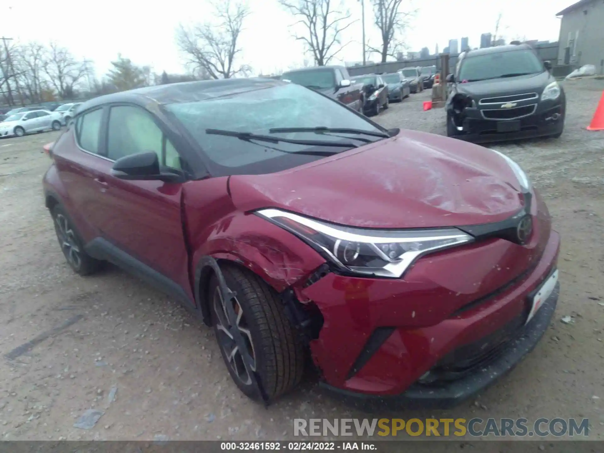 6 Photograph of a damaged car JTNKHMBX9K1061214 TOYOTA C-HR 2019