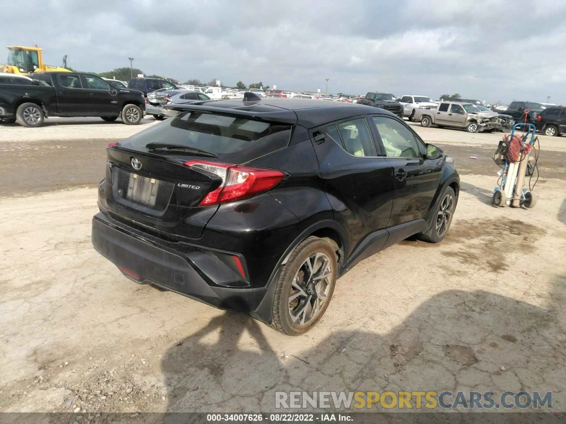 4 Photograph of a damaged car JTNKHMBX9K1062184 TOYOTA C-HR 2019