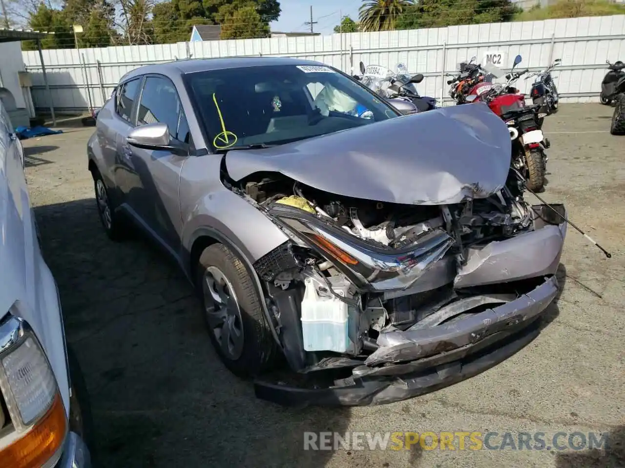 1 Photograph of a damaged car JTNKHMBXXK1016234 TOYOTA C-HR 2019