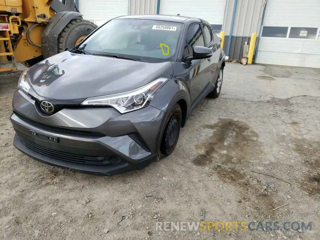 2 Photograph of a damaged car JTNKHMBXXK1016279 TOYOTA C-HR 2019