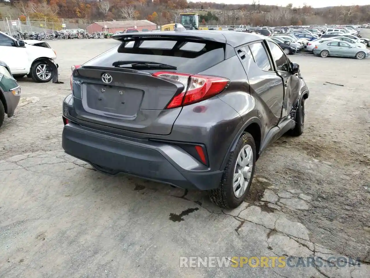 4 Photograph of a damaged car JTNKHMBXXK1016279 TOYOTA C-HR 2019