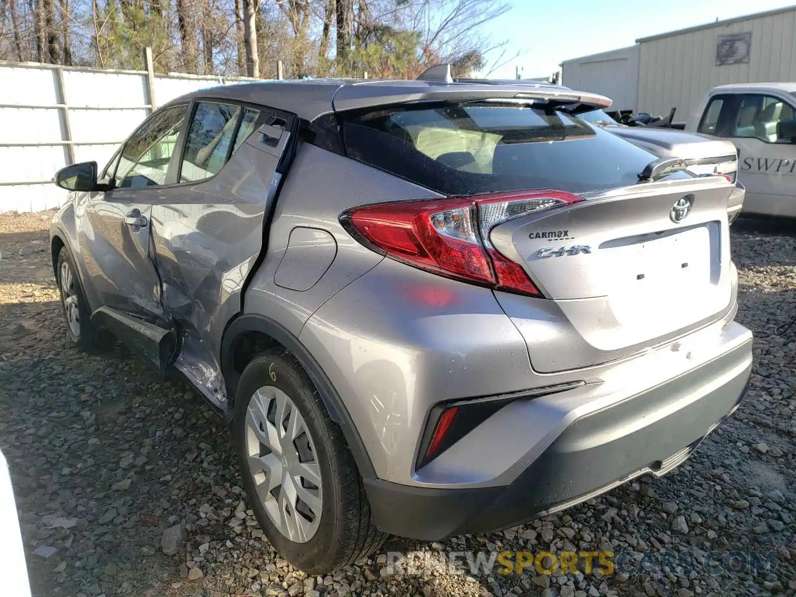 3 Photograph of a damaged car JTNKHMBXXK1018257 TOYOTA C-HR 2019