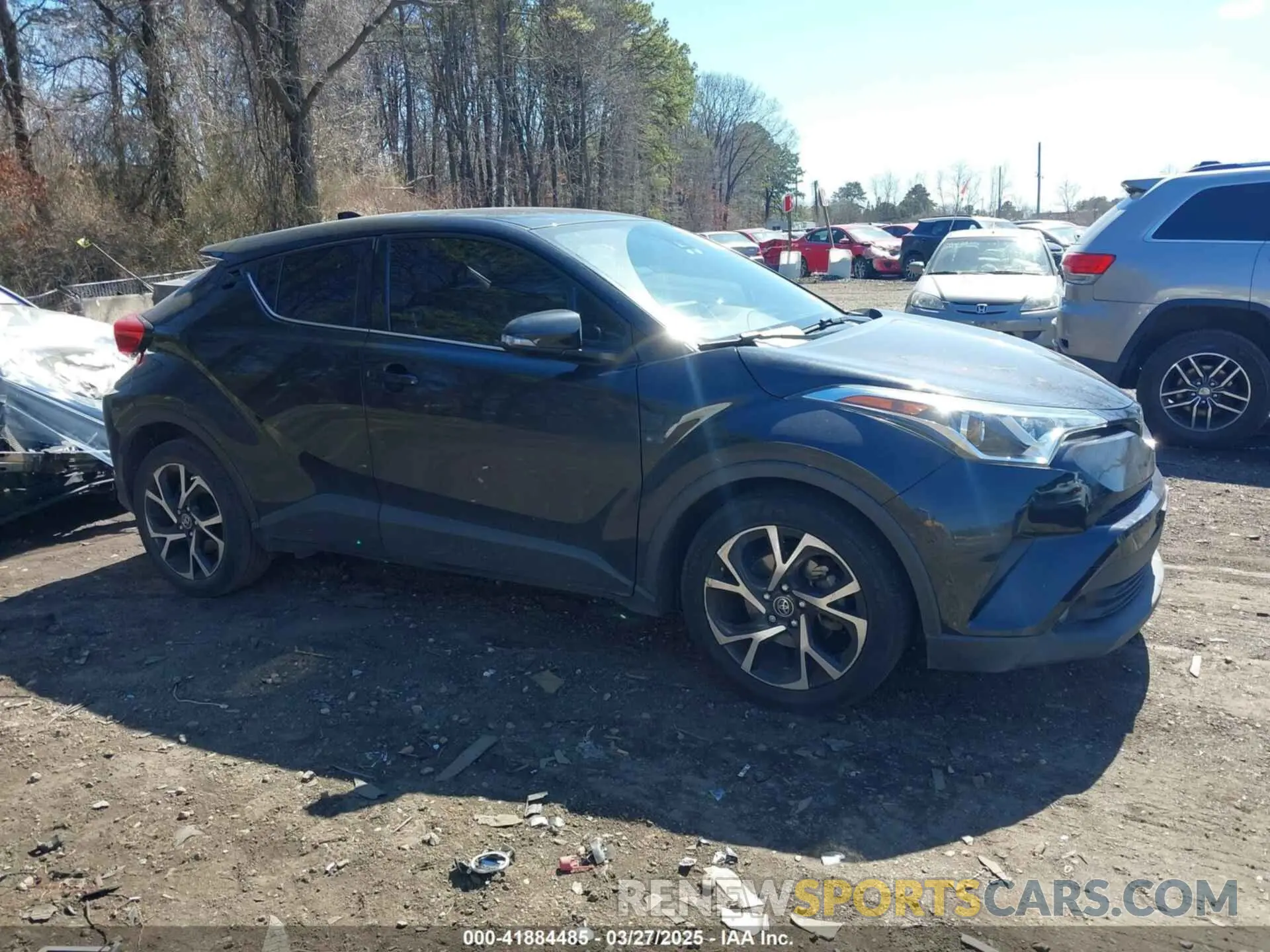 13 Photograph of a damaged car JTNKHMBXXK1019814 TOYOTA C-HR 2019
