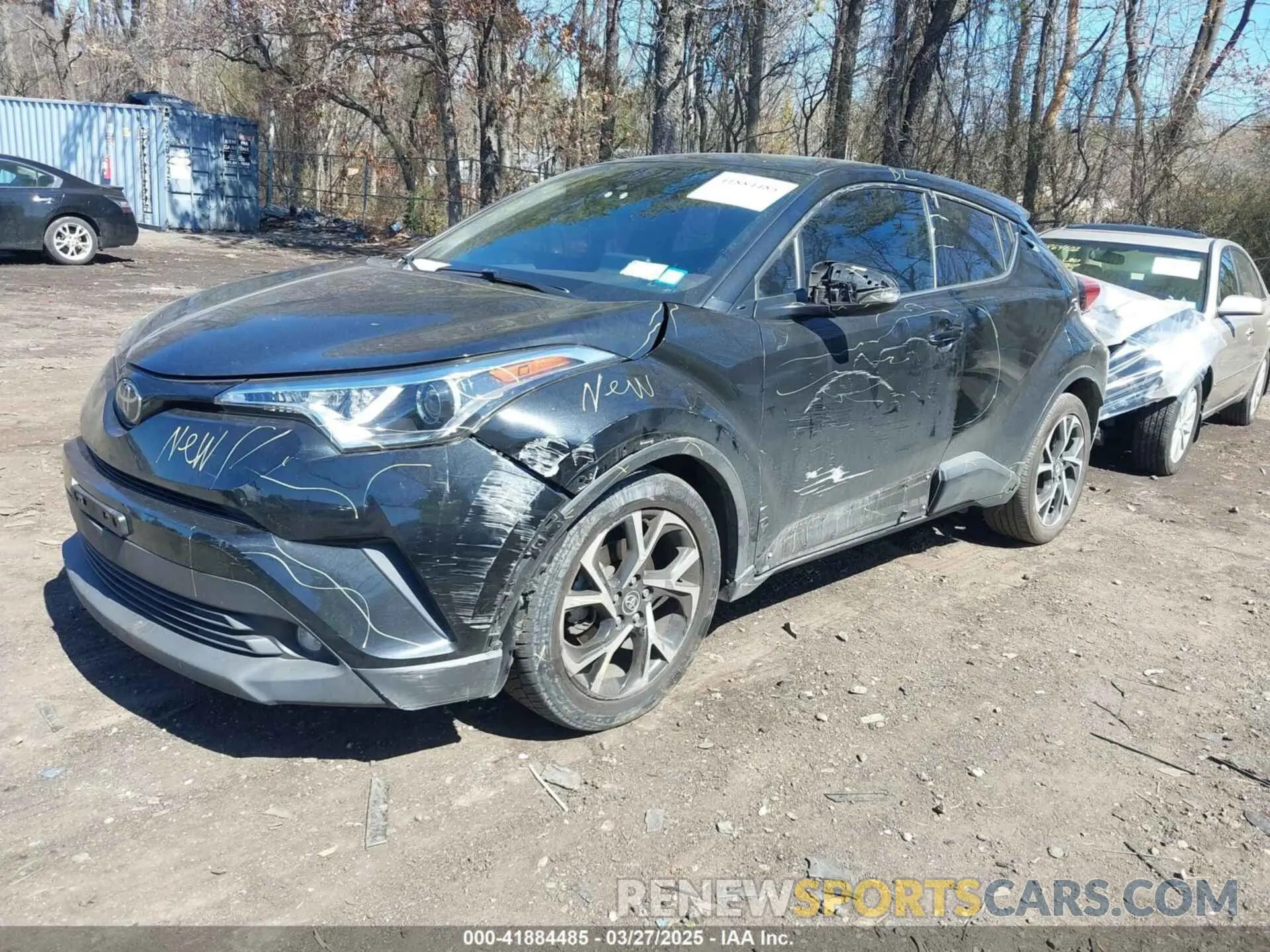 6 Photograph of a damaged car JTNKHMBXXK1019814 TOYOTA C-HR 2019