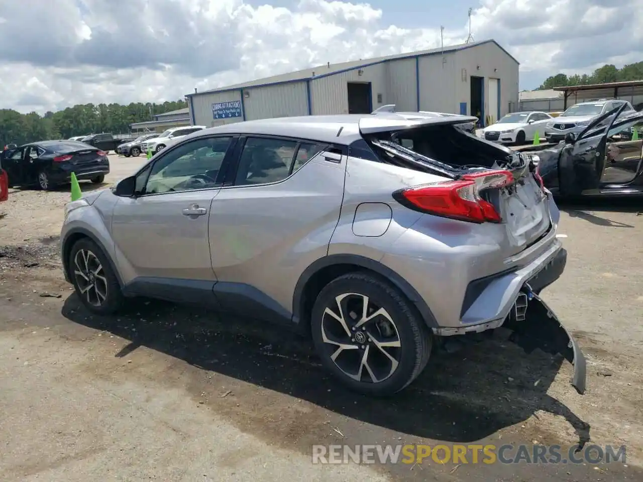 2 Photograph of a damaged car JTNKHMBXXK1019974 TOYOTA C-HR 2019