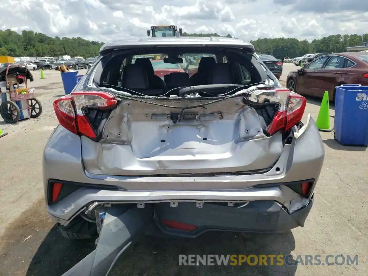 6 Photograph of a damaged car JTNKHMBXXK1019974 TOYOTA C-HR 2019