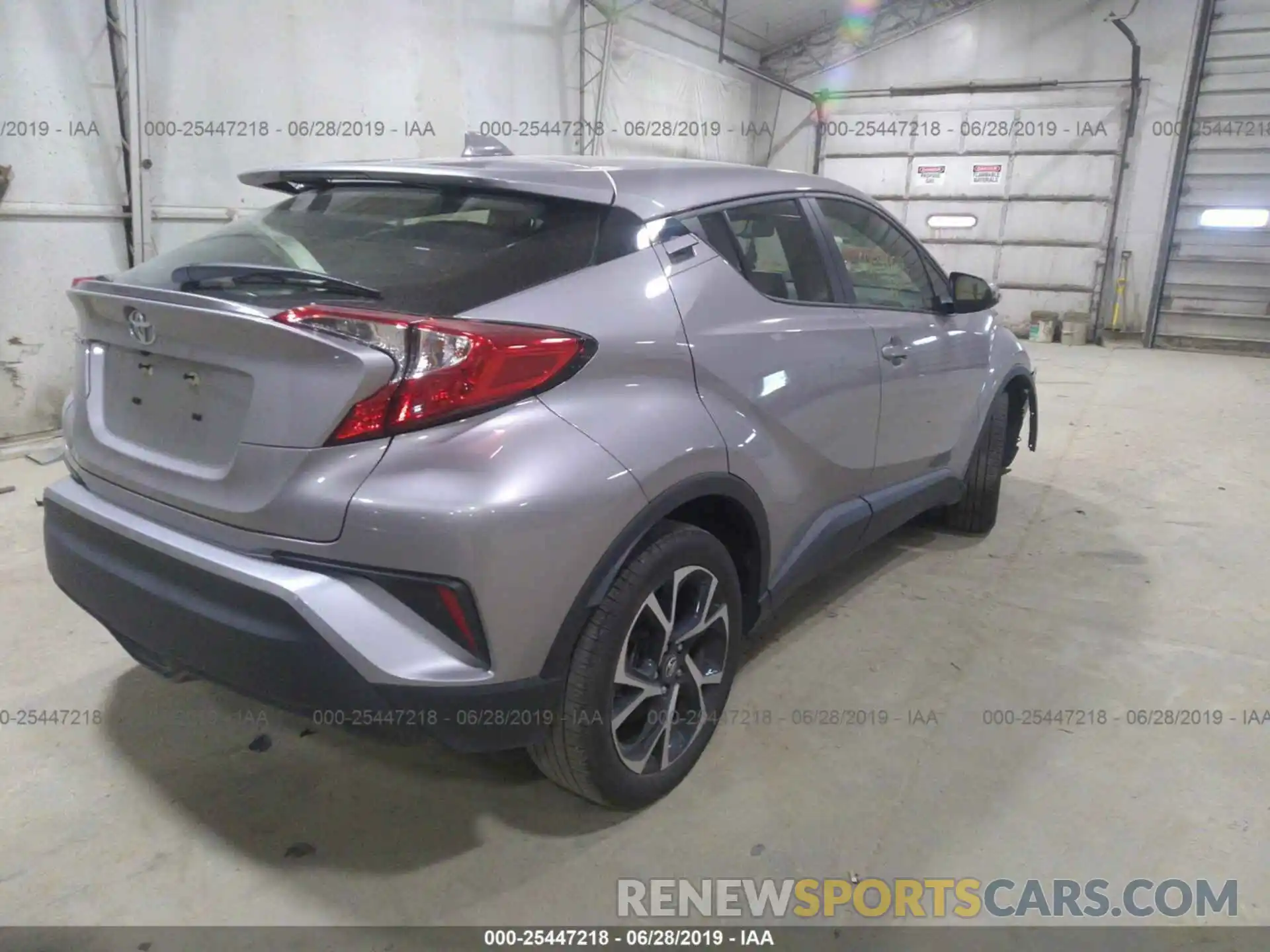 4 Photograph of a damaged car JTNKHMBXXK1021188 TOYOTA C-HR 2019