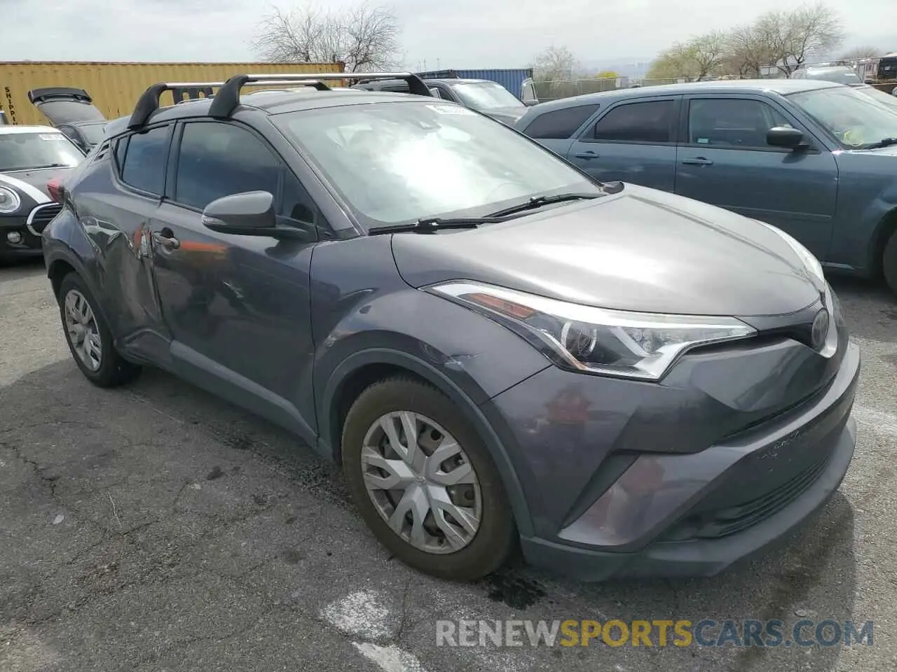 4 Photograph of a damaged car JTNKHMBXXK1022907 TOYOTA C-HR 2019