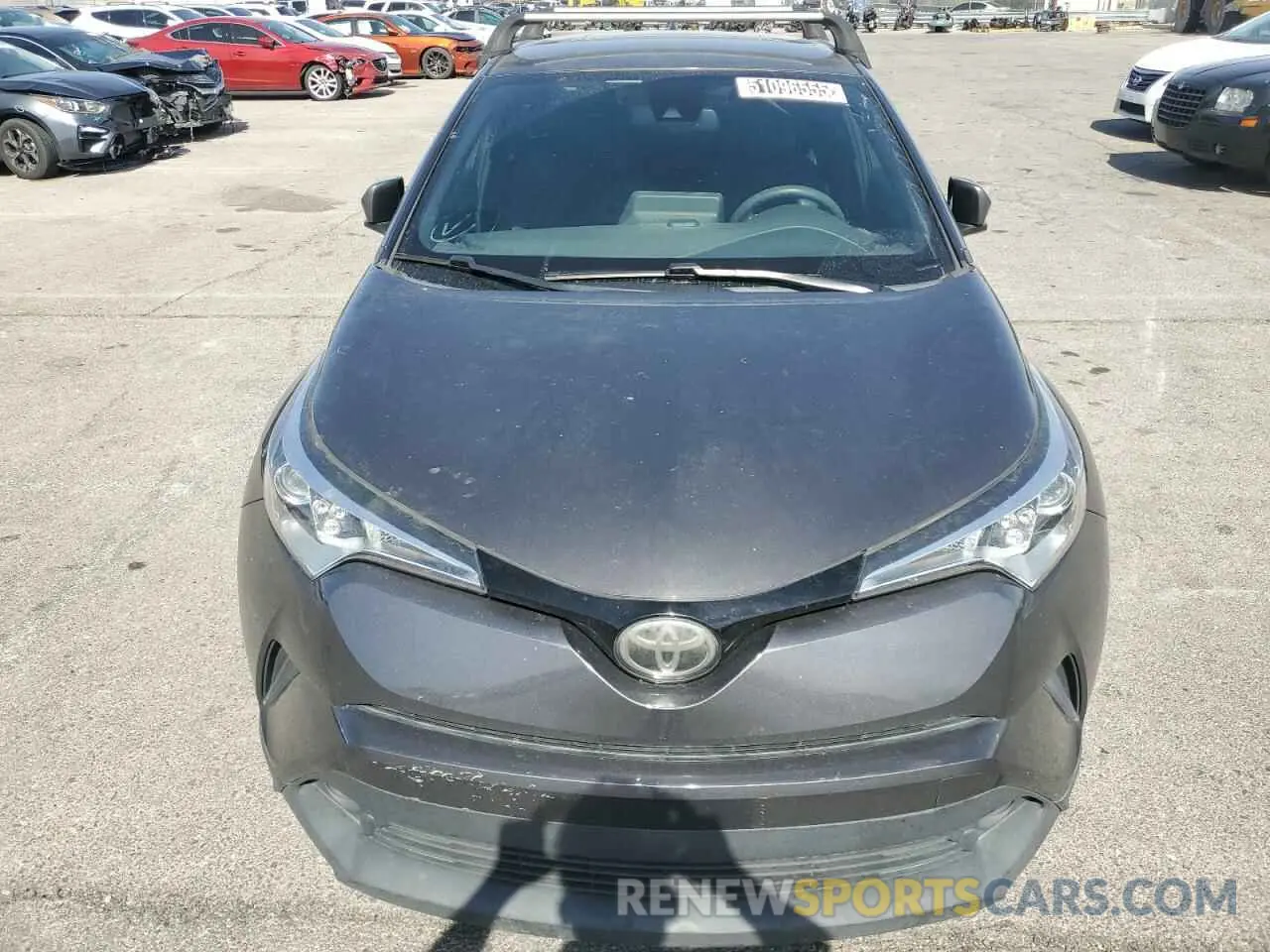 5 Photograph of a damaged car JTNKHMBXXK1022907 TOYOTA C-HR 2019