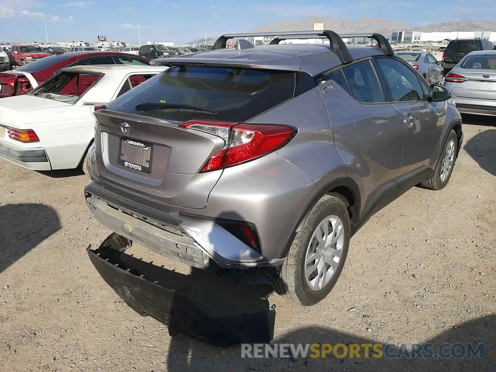 4 Photograph of a damaged car JTNKHMBXXK1023488 TOYOTA C-HR 2019