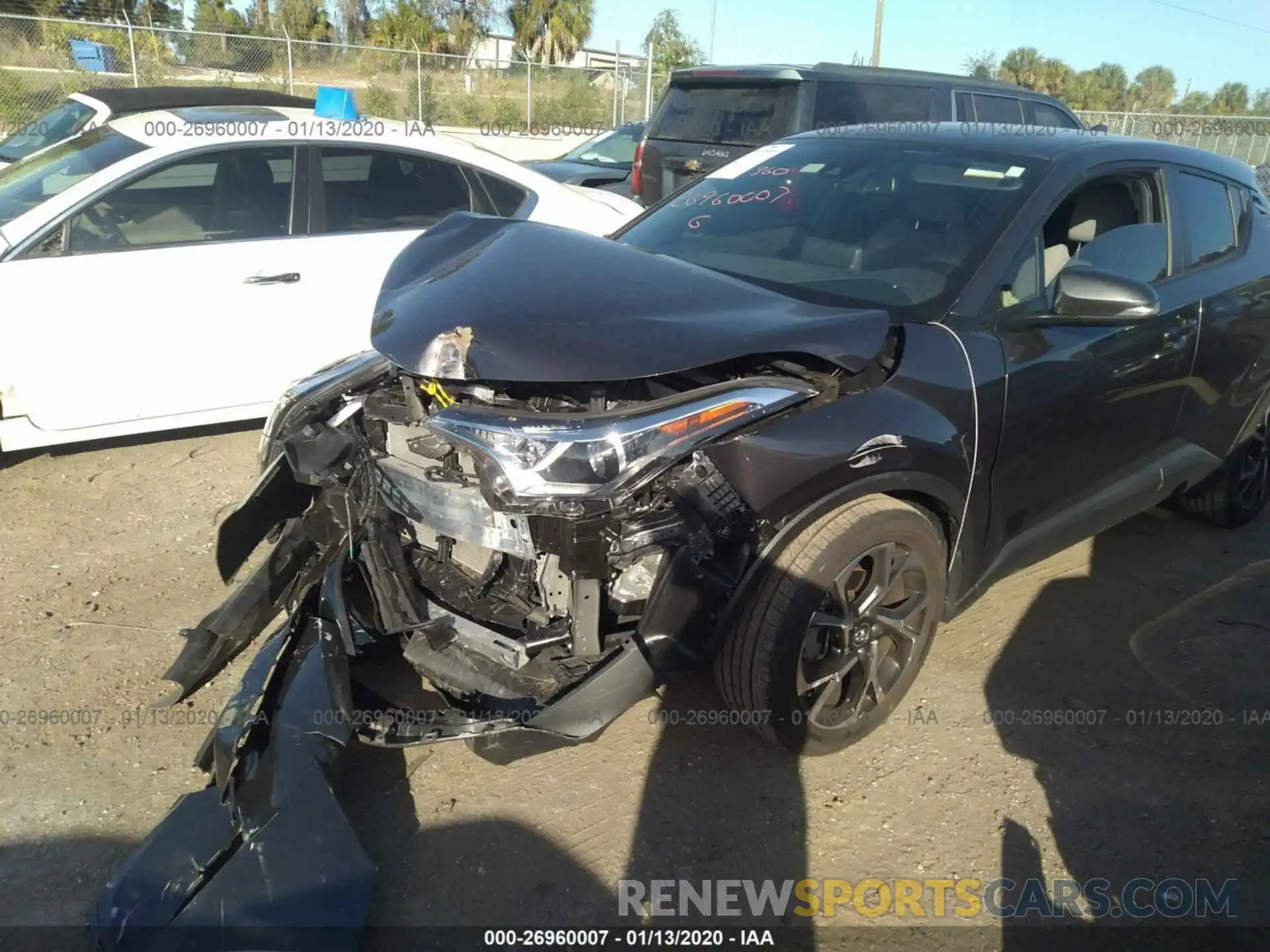 6 Photograph of a damaged car JTNKHMBXXK1025399 TOYOTA C-HR 2019