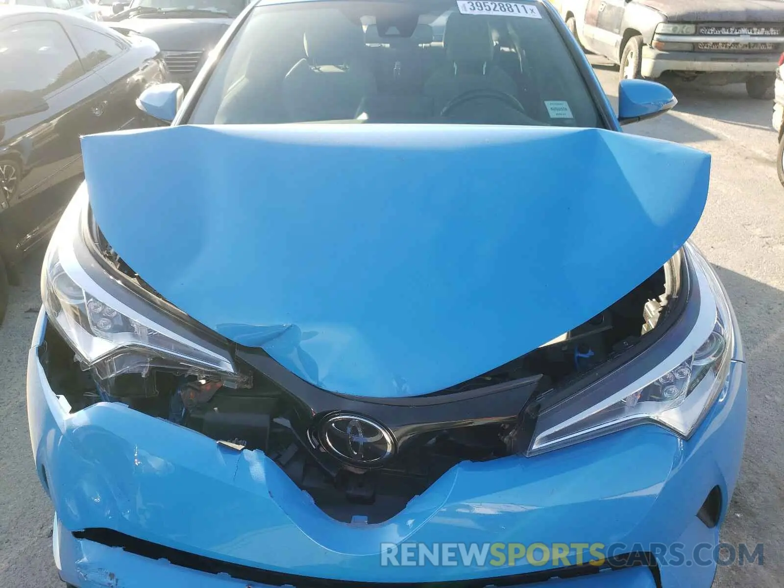 7 Photograph of a damaged car JTNKHMBXXK1025600 TOYOTA C-HR 2019