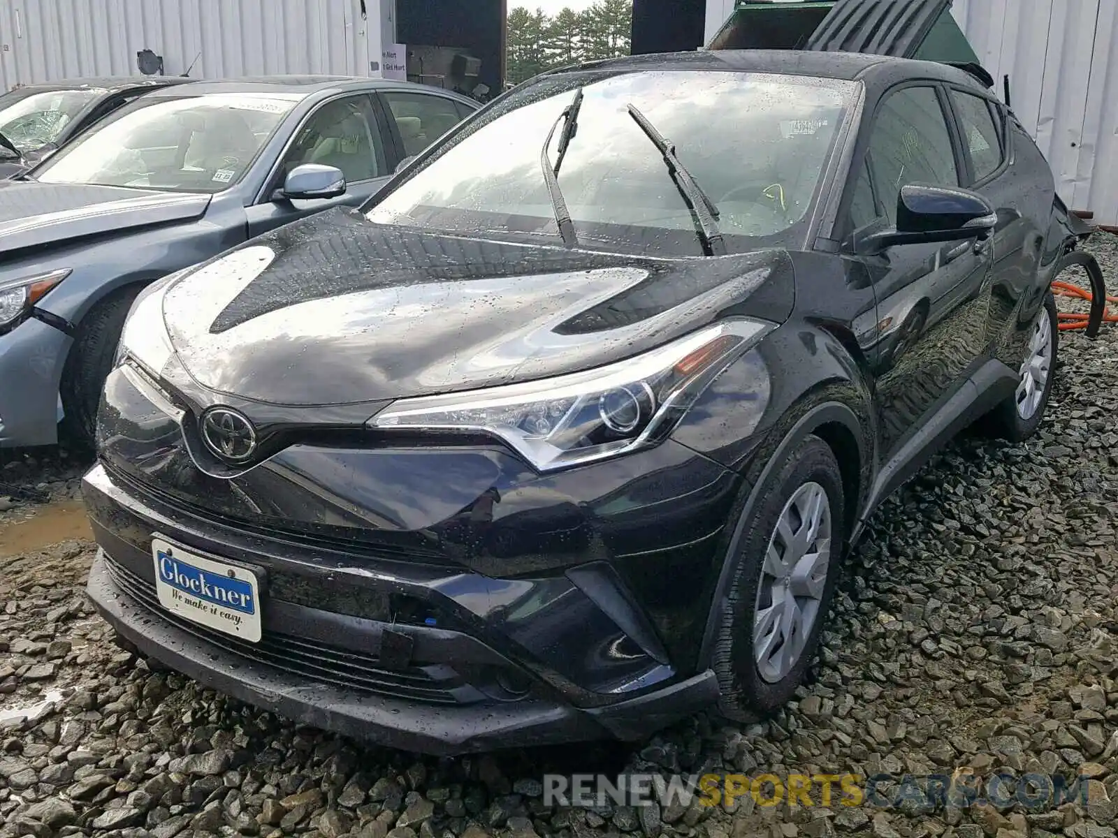 2 Photograph of a damaged car JTNKHMBXXK1026648 TOYOTA C-HR 2019