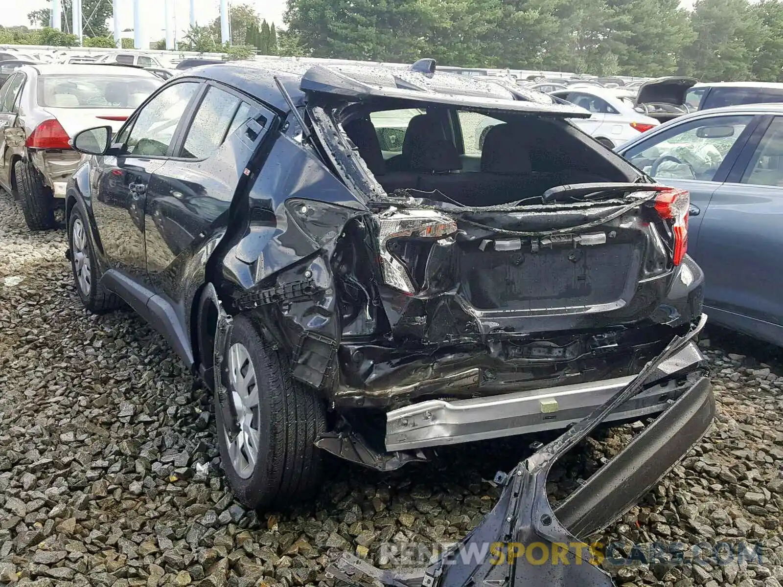 3 Photograph of a damaged car JTNKHMBXXK1026648 TOYOTA C-HR 2019