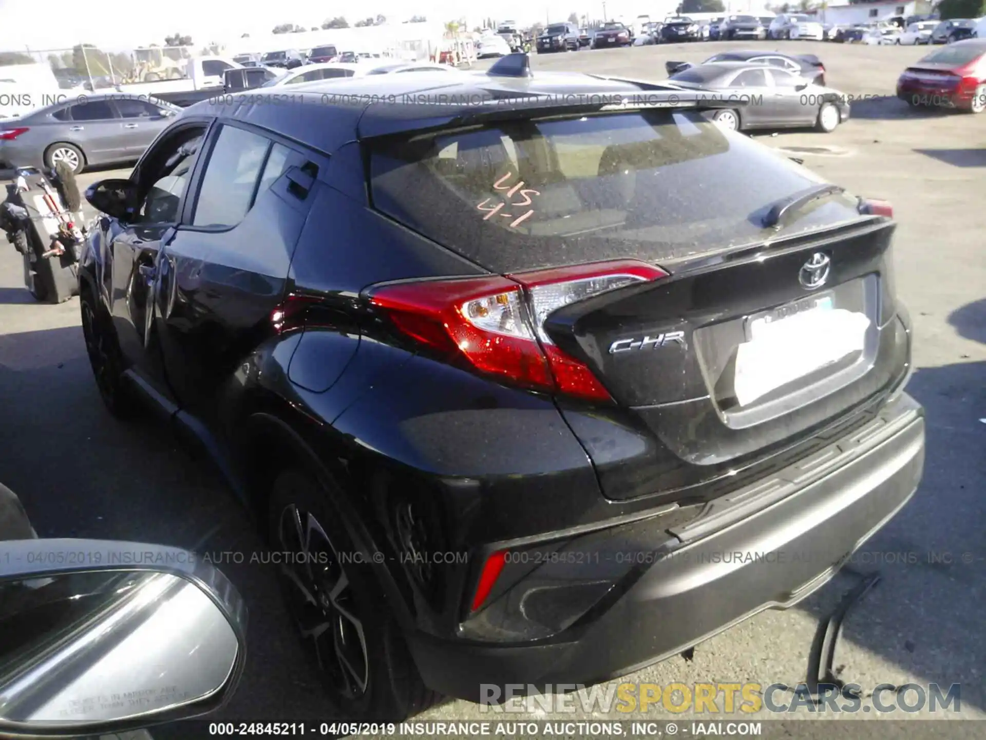 3 Photograph of a damaged car JTNKHMBXXK1029145 TOYOTA C-HR 2019